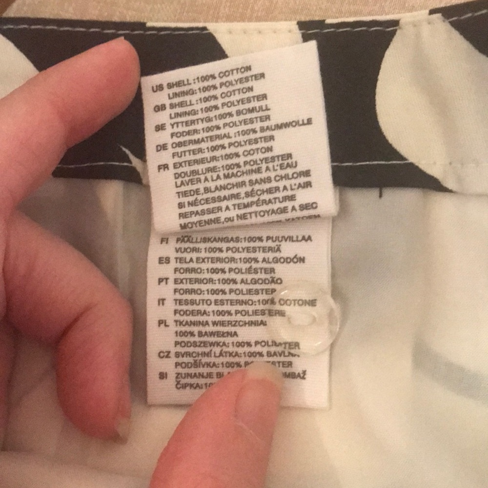 NWT Black & White H&M skirt - Picture 8 of 8